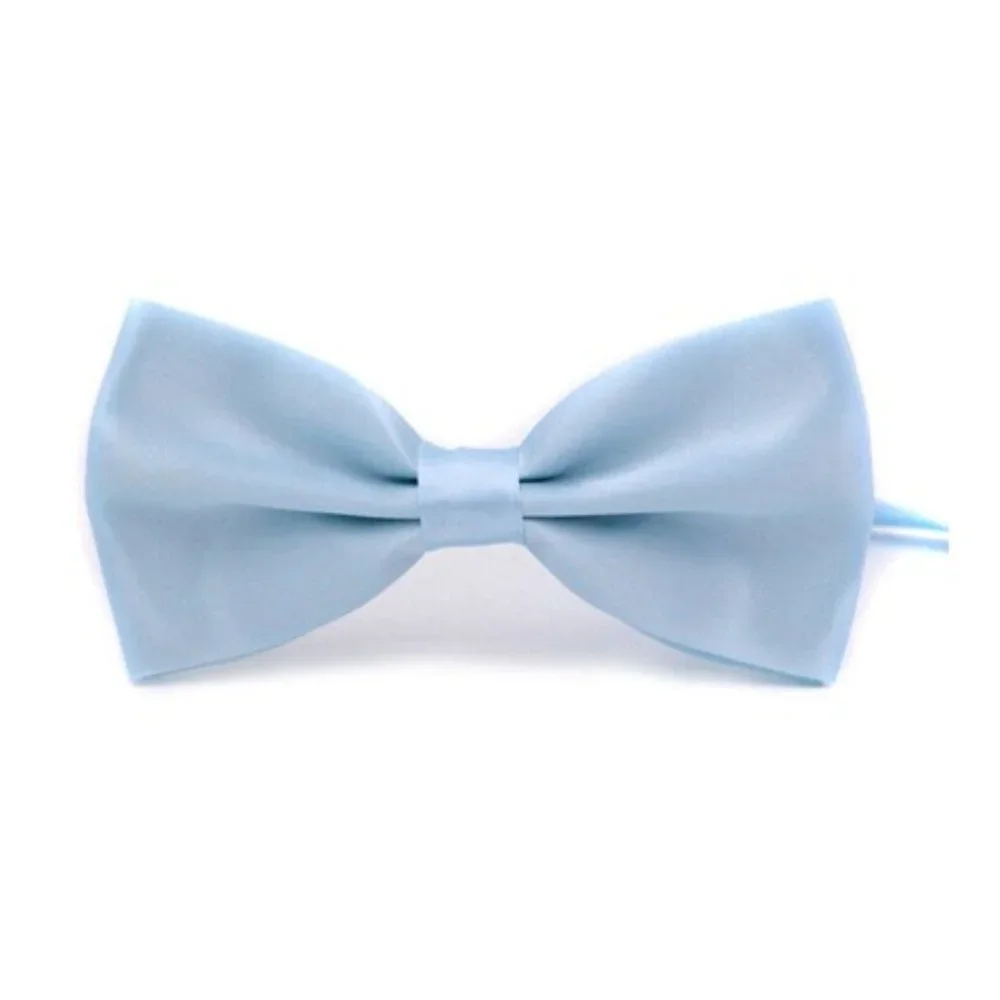 NEW Lot of 4x Satin Clip Bow-Ties - Adjustable - Multiple Colors Available!